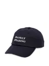 Officine Generale Logo-embroidered Cap In Blue