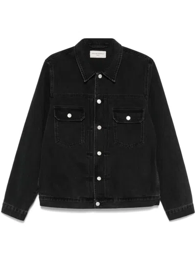 Officine Generale Loick Jacket In Gray