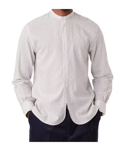 Officine Generale Long Sleeve Shirt In Neutral