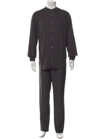 Pre-owned Officine Generale Long Sleeve Shirt In Grey