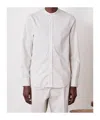 Officine Generale Gaston Hemd Aus Baumwollpopeline In White