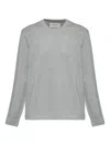 Officine Generale Long-sleeve T-shirt In Gray