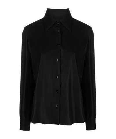 Officine Generale Long-sleeve Virgin Wool Shirt