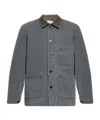 Officine Generale Long-sleeved Casual Jacket In Gray