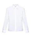 Officine Generale Long-sleeved Shirt In White