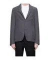 Officine Generale Long-sleeved Suit Jacket In Gray
