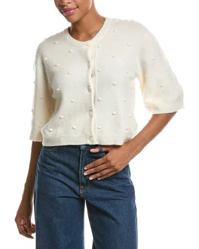 Officine Generale Officine Générale Lotte Wool & Alpaca-blend Cardigan In Neutral