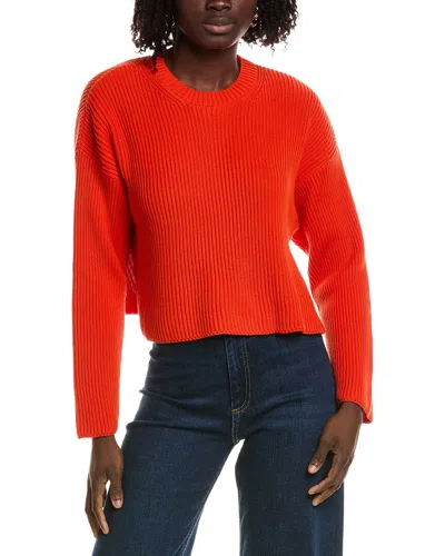 Officine Generale Luccita Sweater In Orange