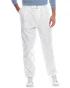 Officine Generale Hugo Garment-dyed Corduroy Pant In White