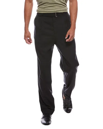 Officine Generale Luigi Wool Pant In Black