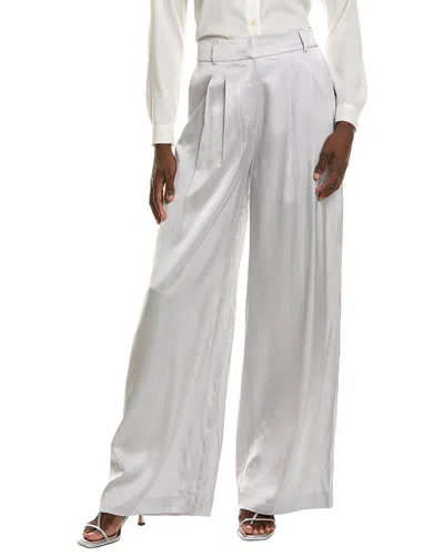 Officine Generale Lysea Satin Pant In White