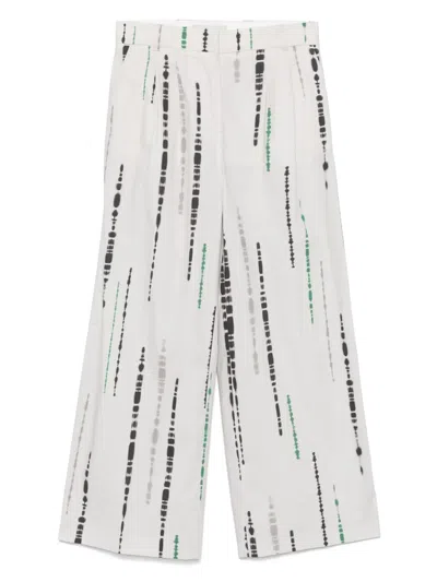 Officine Generale Lysea Trousers In Gray