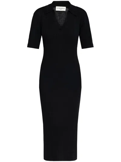 Officine Generale Maissa Dress In Black