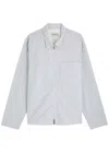 Officine Generale Regular Fit Seersucker Shirt Jacket