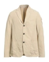 Officine Generale Officine Générale Man Blazer Beige Size 44 Lyocell, Linen, Cotton