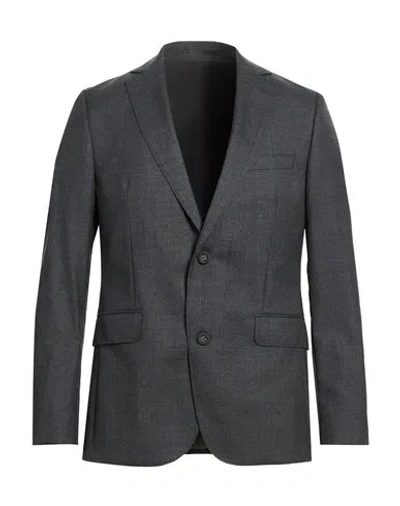 Officine Generale 375 Wool Blazer In Gray