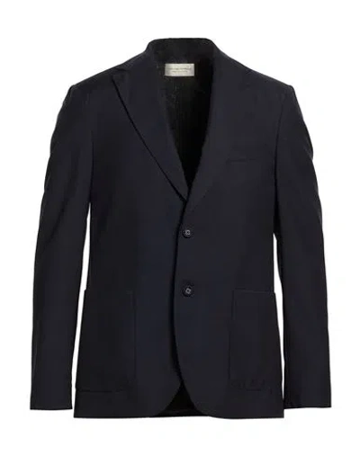 Officine Generale Nehemiah Seersucker Jacket In Black