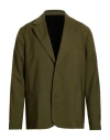 Officine Generale Officine Générale Man Blazer Military Green Size 44 Virgin Wool In Green