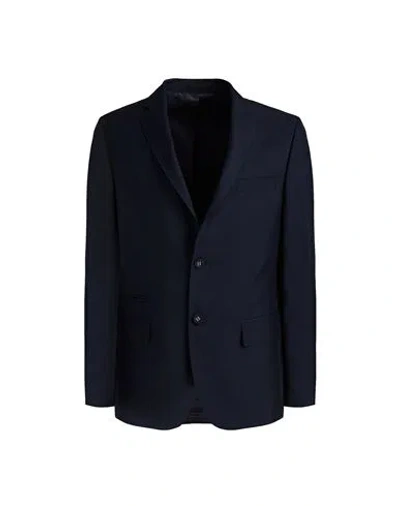 Officine Generale Officine Générale Man Blazer Navy Size 40 Silk In Navy Blue