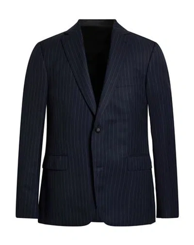 Officine Generale Officine Générale Man Blazer Navy Size 46 Wool In Blue