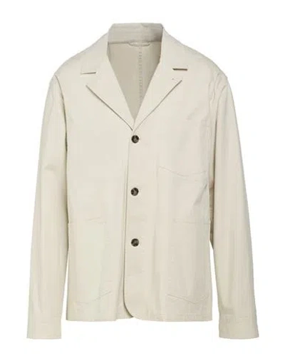 Officine Generale Sycamore Twill Jacket In White
