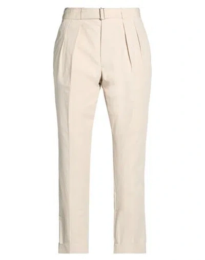 Officine Generale Cotton-corduroy Pants In Neutral