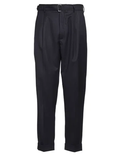 Officine Generale Officine Générale Man Pants Navy Blue Size 34 Virgin Wool