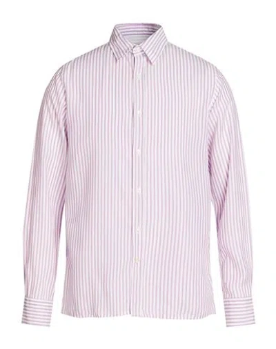 Officine Generale Officine Générale Man Shirt Light Purple Size S Lyocell