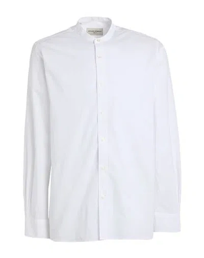 Officine Generale Officine Générale Man Shirt White Size M Cotton