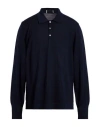 Officine Generale Officine Générale Man Sweater Navy Size Xxl Merino Wool In Blue