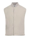 Officine Generale Officine Générale Man Vest Beige Size M Polyamide, Polyurethane In Gray
