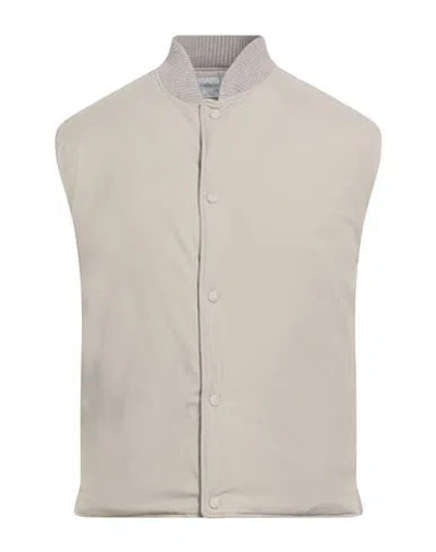 Officine Generale Officine Générale Man Vest Beige Size M Polyamide, Polyurethane In Sand