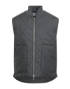 Officine Generale Officine Générale Man Vest Grey Size Xxl Wool, Polyester In Gray