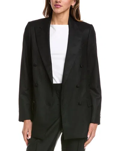 Officine Generale Manon Wool Jacket In Black