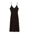 Officine Generale Officine Générale Marga Dress Italian Merino Wool In Black