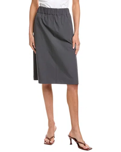 Officine Generale Marlene Skirt In Gray