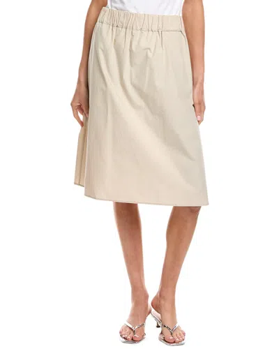 Officine Generale Marlene Skirt In Neutral