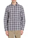 Officine Generale Men's Alex Cotton Check Shirt In Multi