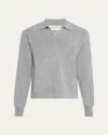 OFFICINE GENERALE MEN'S SIMONE CASHMERE POLO SWEATER