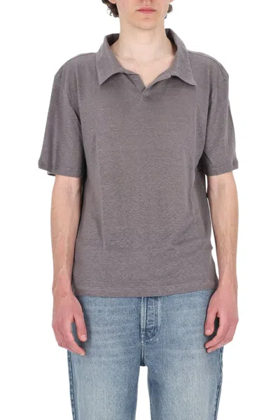 Officine Generale Modern Mini T-shirt For Men In Gray