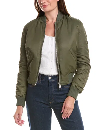 Officine Generale Nanni Bomber Jacket In Green