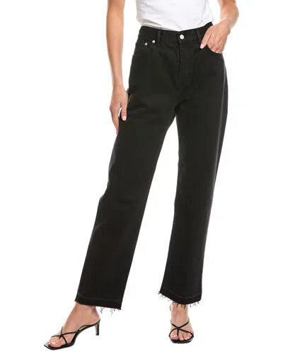 Officine Generale Naomi 5-pocket Black Jean In Multi