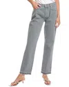 Officine Generale Ginger 5-pocket Mid Grey Jean In Gray
