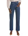 Officine Generale Naomi Washed Blue Jean In Blue