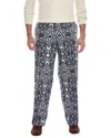 Officine Generale Nash Print Pant In Multi