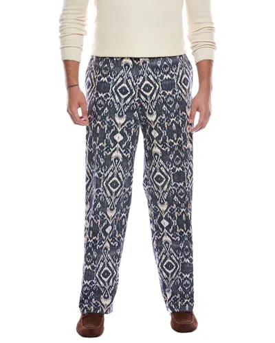 Officine Generale Nash Print Pant In Multi