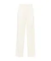 Officine Generale Nastia High-waist Palazzo Pants In Multi