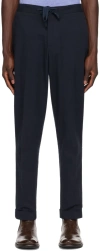 Officine Generale Navy Joseph Trousers In Navy