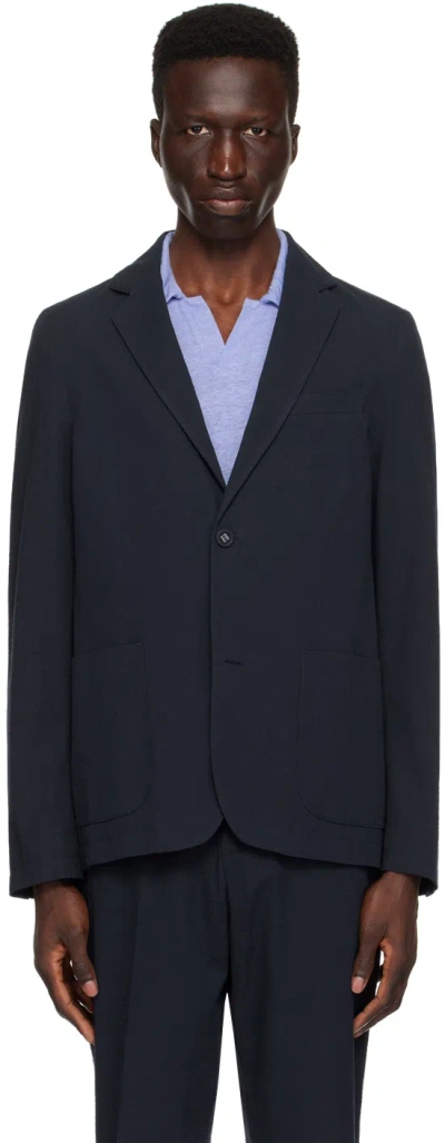 Officine Generale Navy Nehemiah Blazer