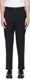 Officine Generale Navy Owen Trousers In Dark Navy